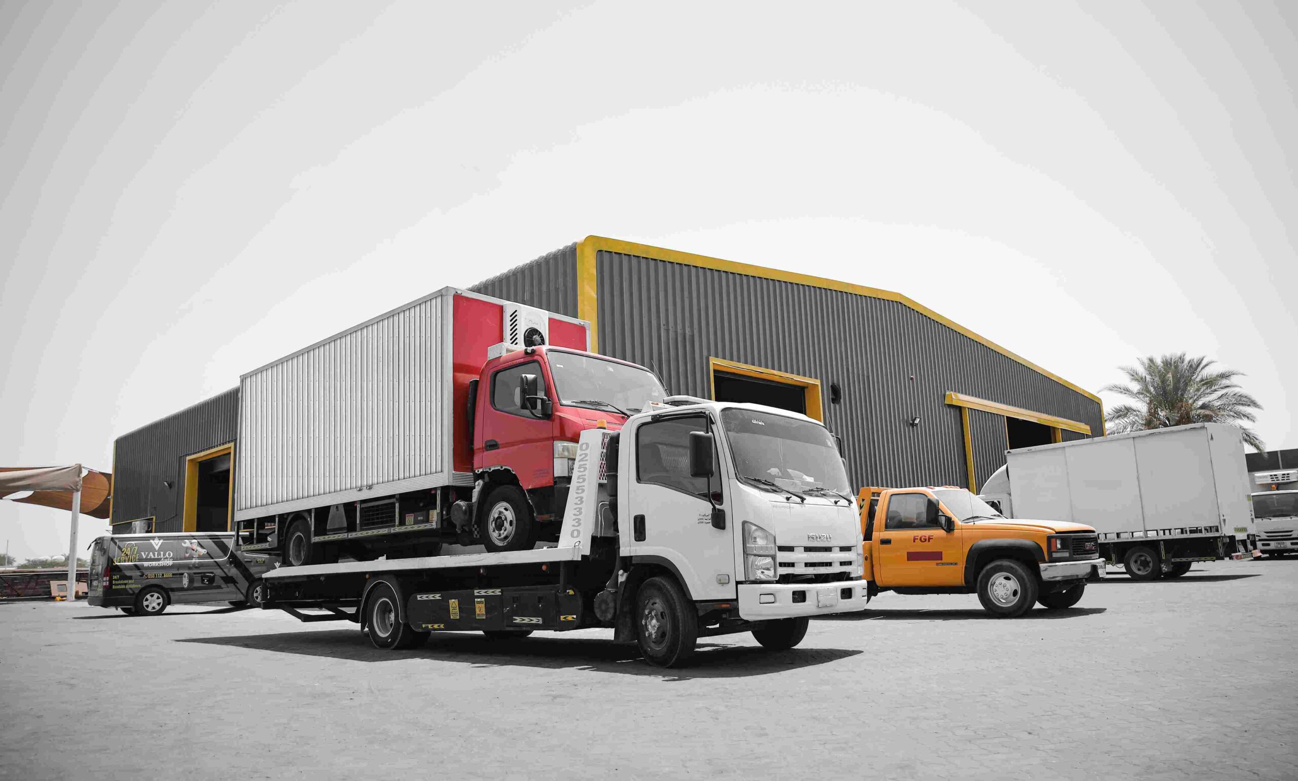 Vallo Heavy - Expert Heavy-Duty Vehicle Repair & Maintenance in Abu Dhabi